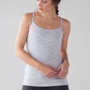 Lululemon striped power Y tank